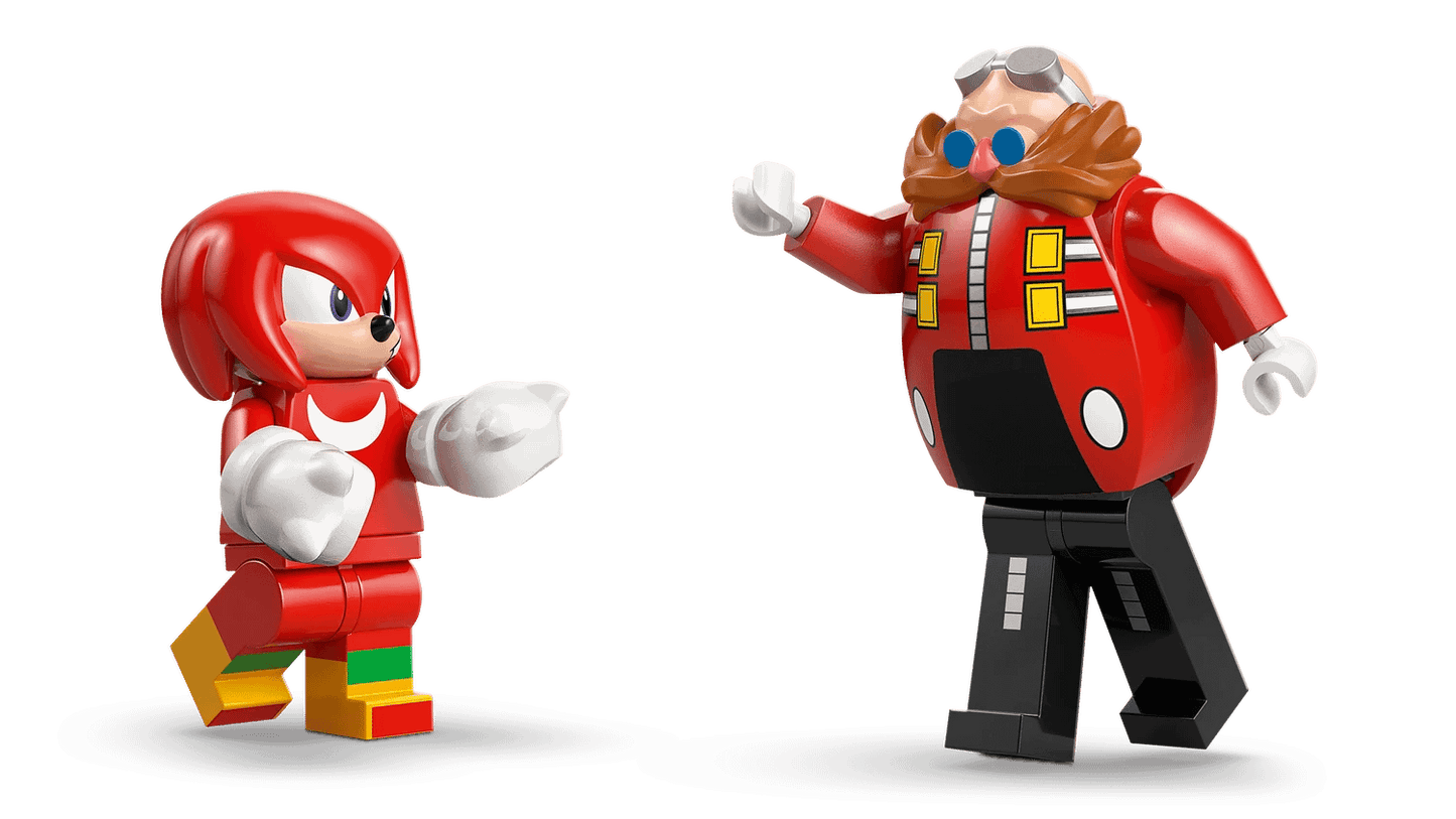 LEGO 77005 Knuckles vs. Dr. Eggman Egg Crusher Mech - Sonic the Hedgehog