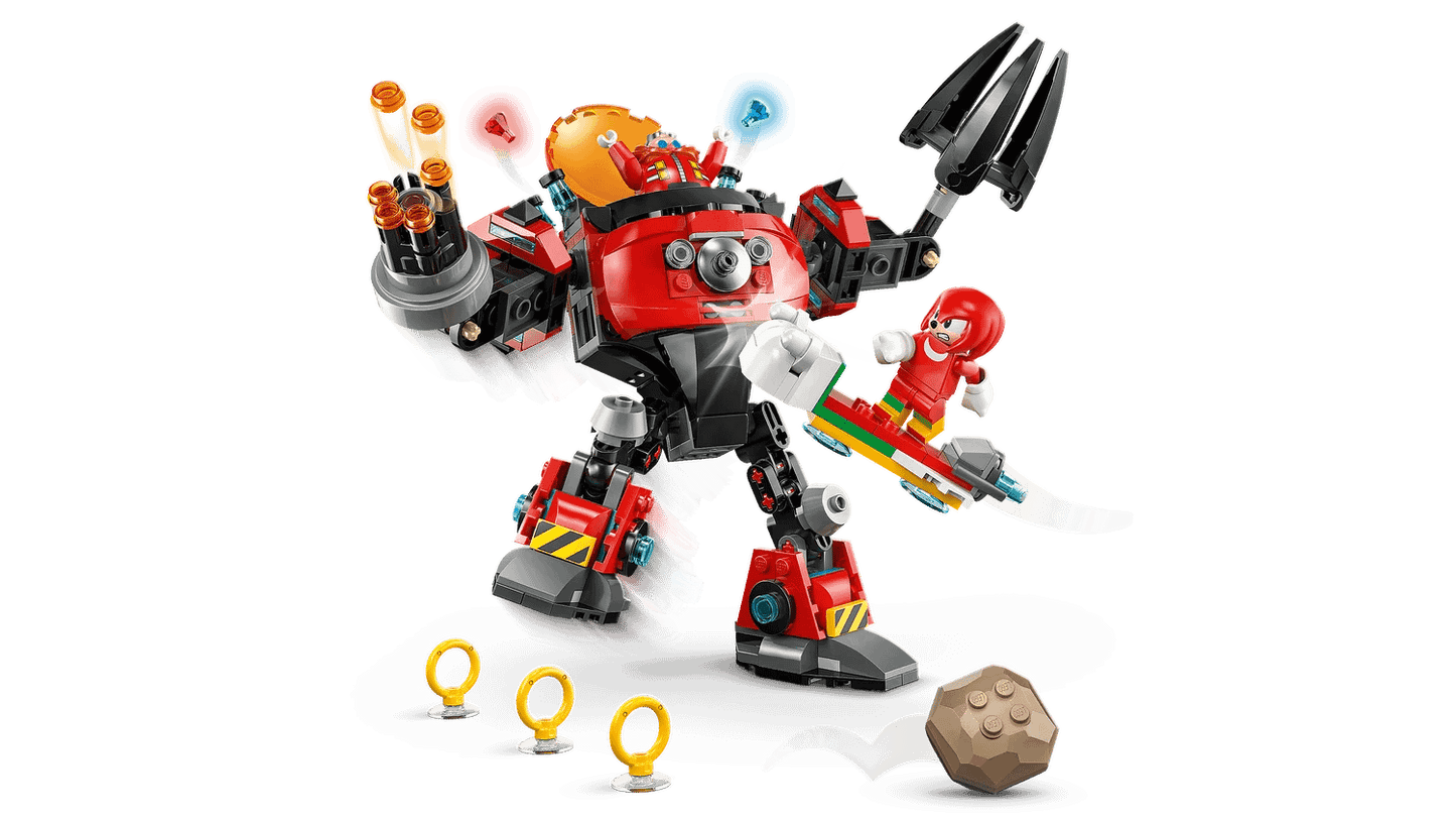 LEGO 77005 Knuckles vs. Dr. Eggman Egg Crusher Mech - Sonic the Hedgehog