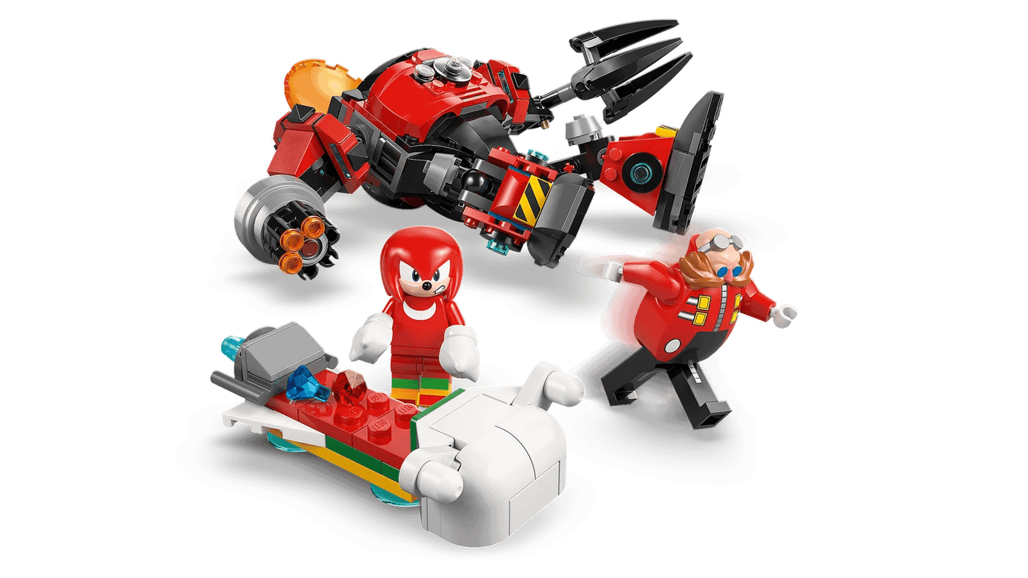 LEGO 77005 Knuckles vs. Dr. Eggman Egg Crusher Mech - Sonic the Hedgehog
