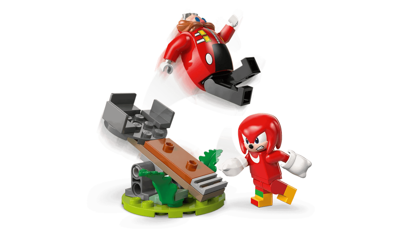 LEGO 77005 Knuckles vs. Dr. Eggman Egg Crusher Mech - Sonic the Hedgehog