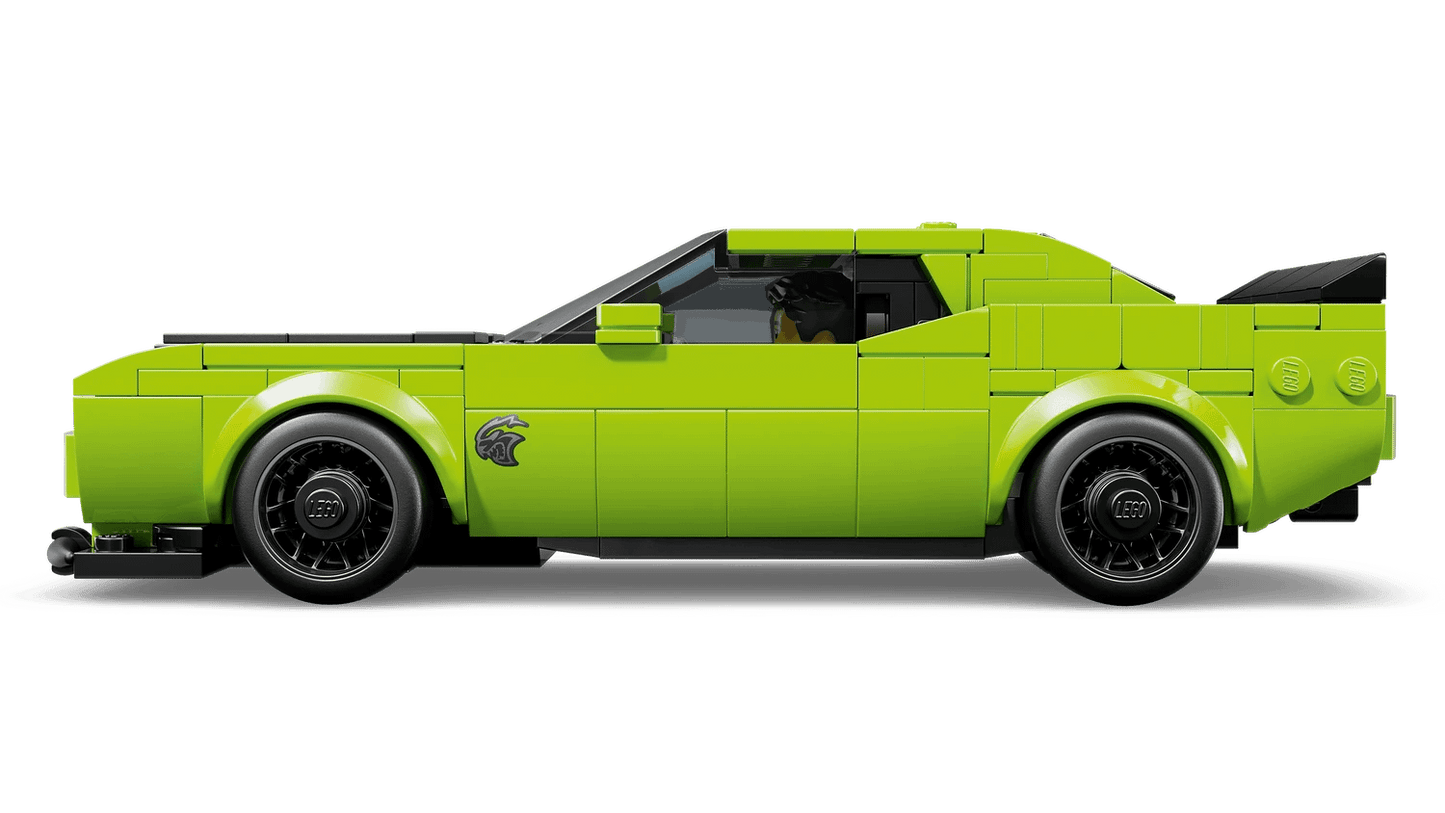 LEGO 77237 Dodge Challenger SRT Hellcat Sports Car - SPEED Champions