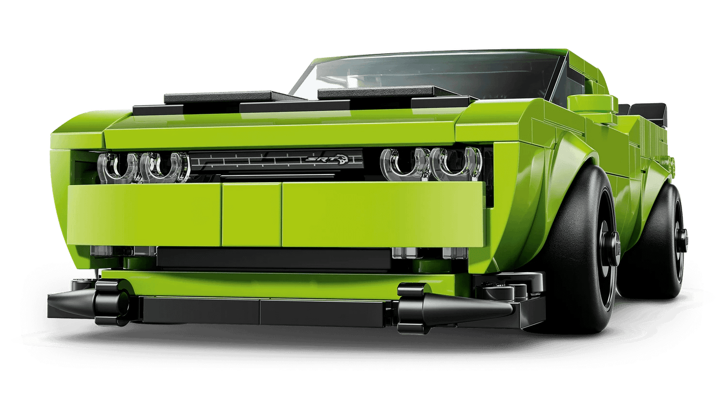 LEGO 77237 Dodge Challenger SRT Hellcat Sports Car - SPEED Champions