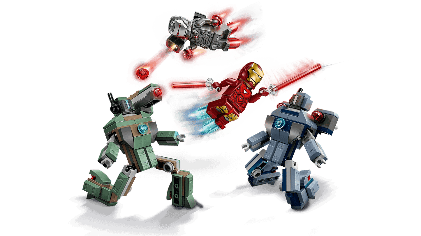 LEGO 76320 Iron Man & War Machine vs. Hammer Drones - Marvel Super Heroes