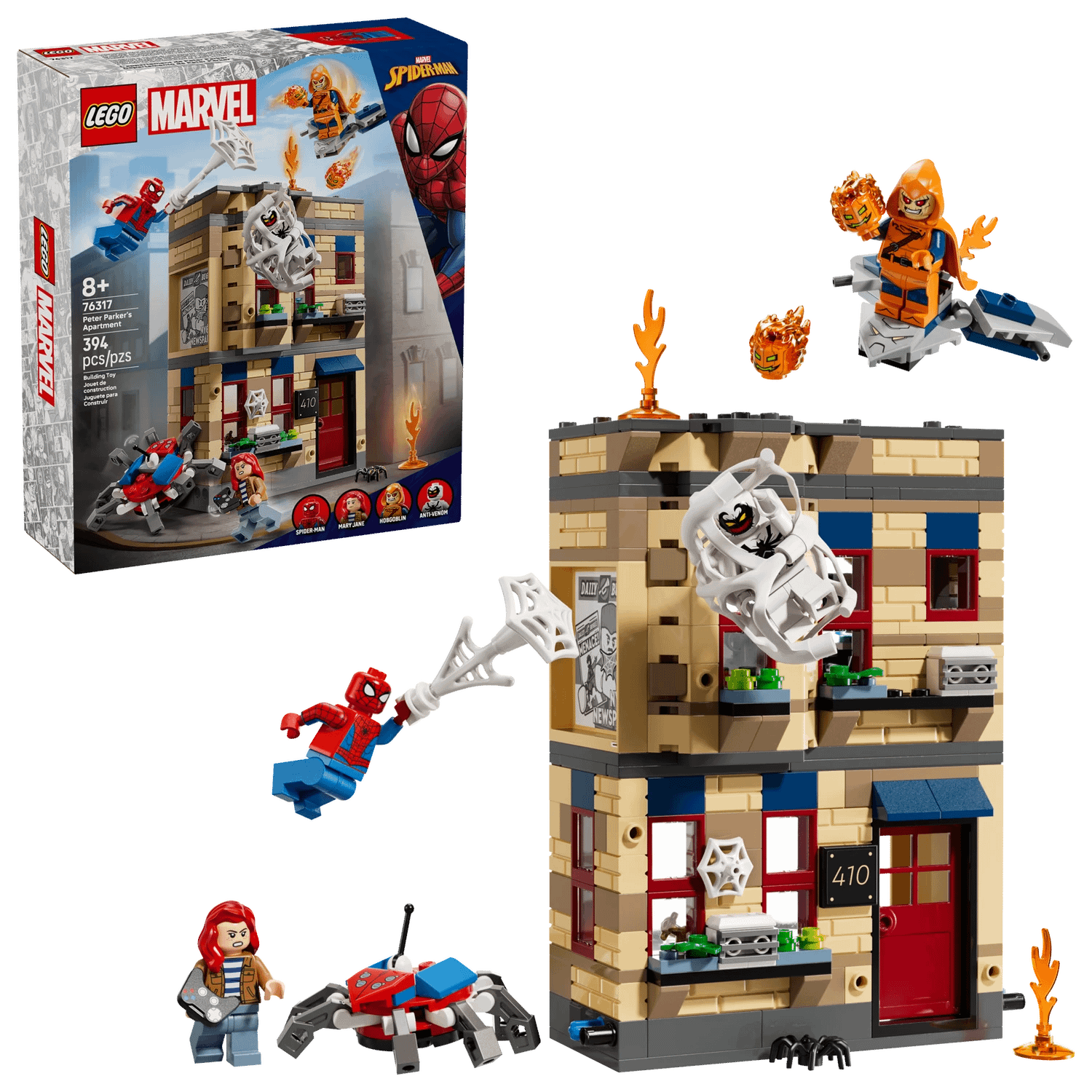 LEGO 76317 Peter Parker s Apartment - Marvel Super Heroes