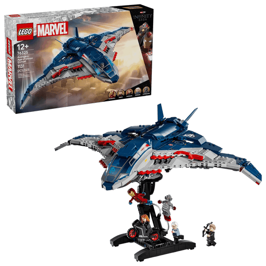 LEGO 76325 Avengers: Age of Ultron Quinjet - Marvel Super Heroes