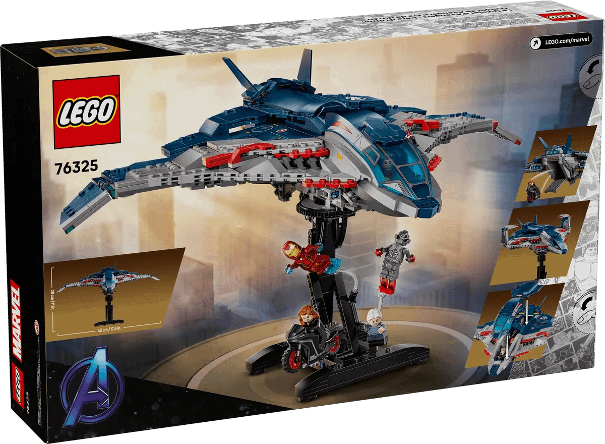 LEGO 76325 Avengers: Age of Ultron Quinjet - Marvel Super Heroes