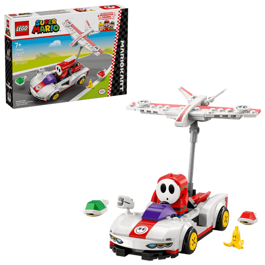 LEGO 72045 Mario Kart™ – Shy Guy & P-Wing - Super Mario