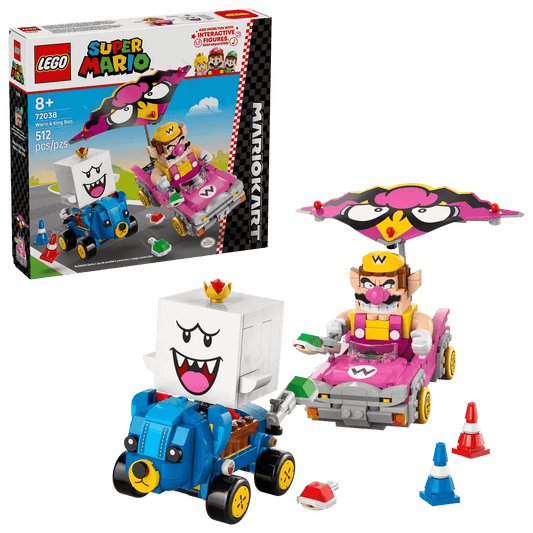 LEGO 72038 Mario Kart™ – Wario & King Boo - Super Mario