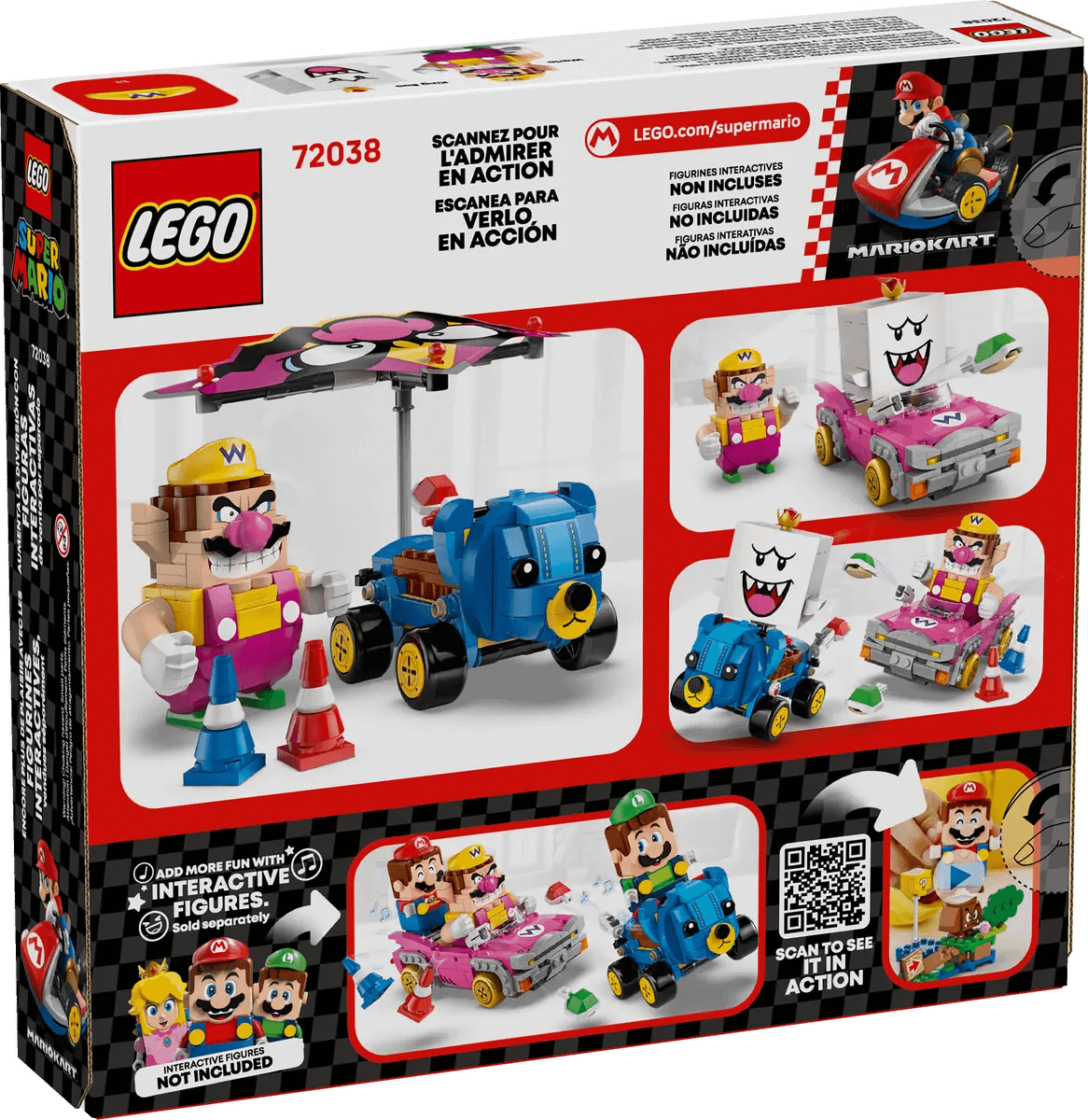 LEGO 72038 Mario Kart™ – Wario & King Boo - Super Mario