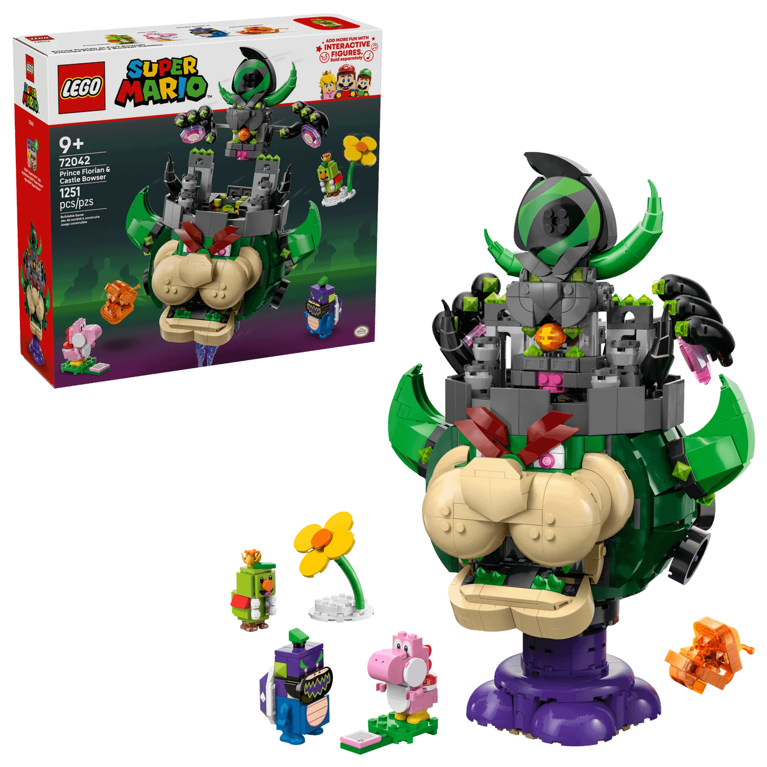 LEGO 72042 Prince Florian & Castle Bowser - Super Mario