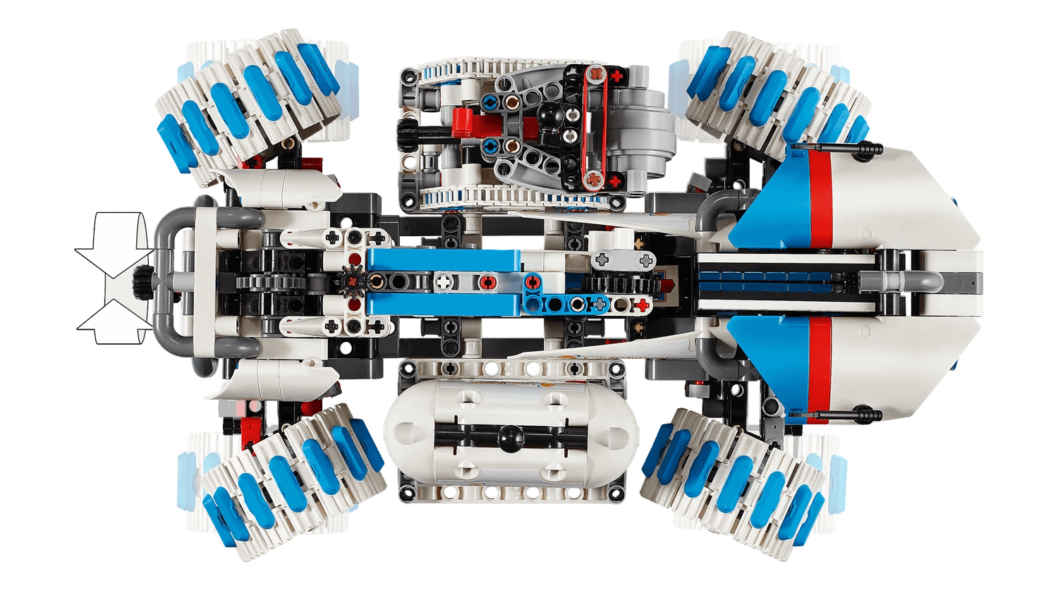 LEGO 42211 Lunar Outpost Moon Rover Space Vehicle - Technic