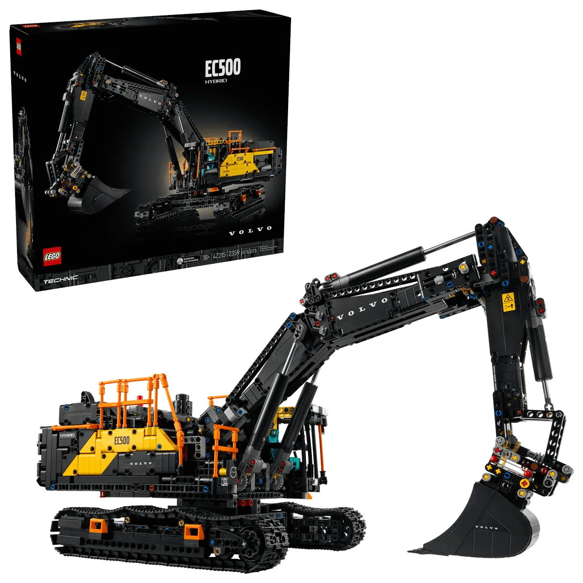 LEGO 42215 Volvo EC500 Hybrid Excavator - Technic
