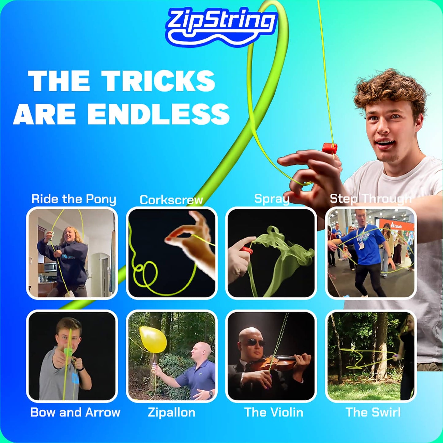 ZipString - Original Bodacious Blue