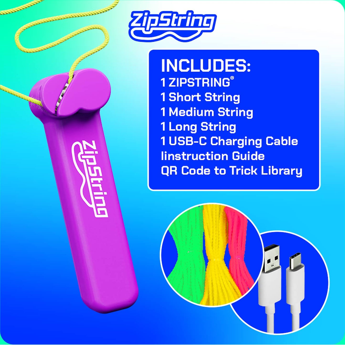 ZipString - Original Bodacious Blue