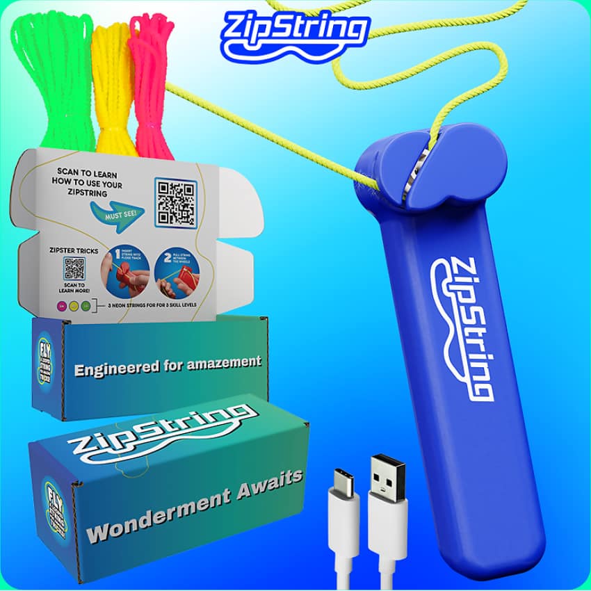 ZipString - Original Bodacious Blue