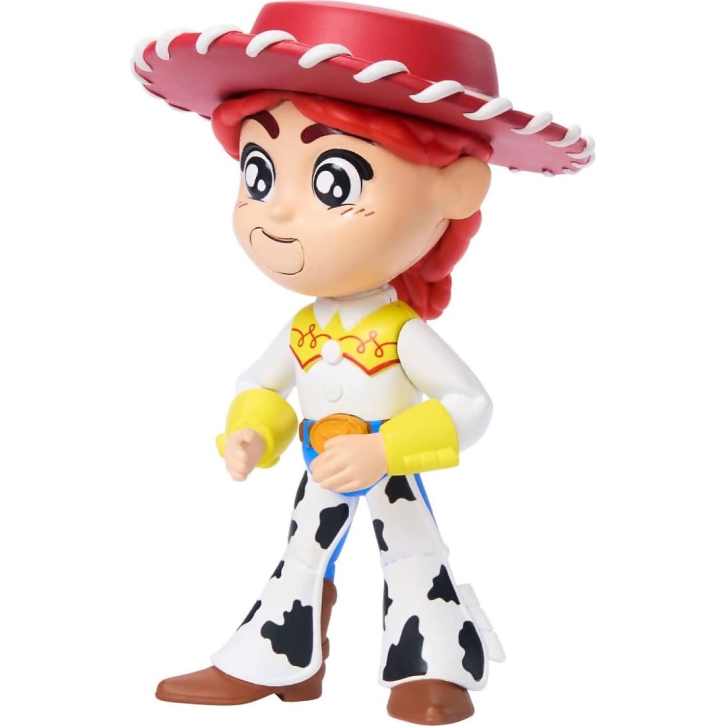 Disney Pixar - Toy Story Click Figs Cowgirl Jessie Toy with Pop Up Action Move 3.5-inch Figure - Mattel