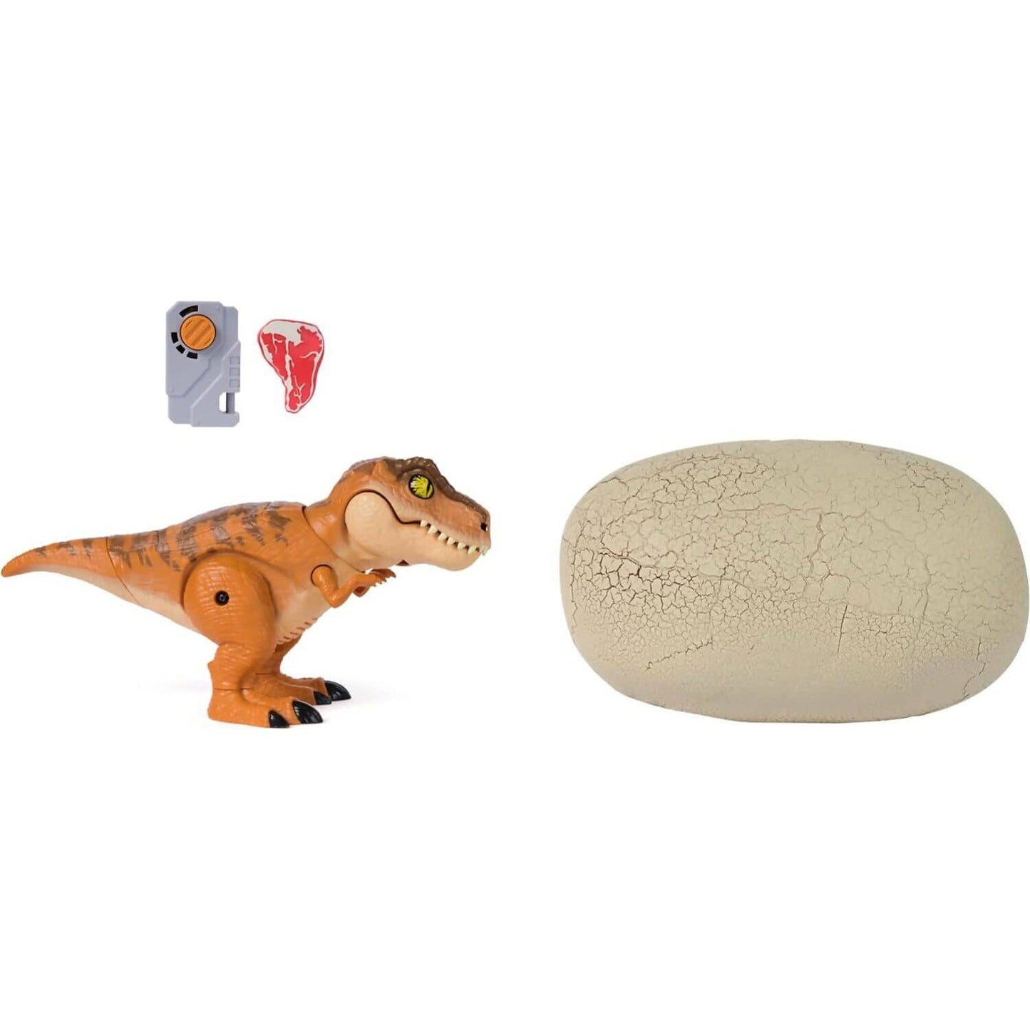 Jurassic World - Primal Hatch T.Rex Interactive Toy Dinosaur & Egg