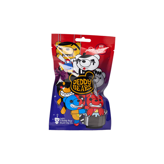 Deddy Bears - Series 4 Edition Mystery Blind Bag – 12cm Plush Clip-On - Jasnor