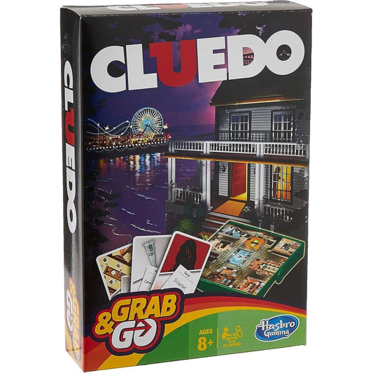 Hasbro Gaming - Cluedo Grab & Go! Portable Travel Board Game