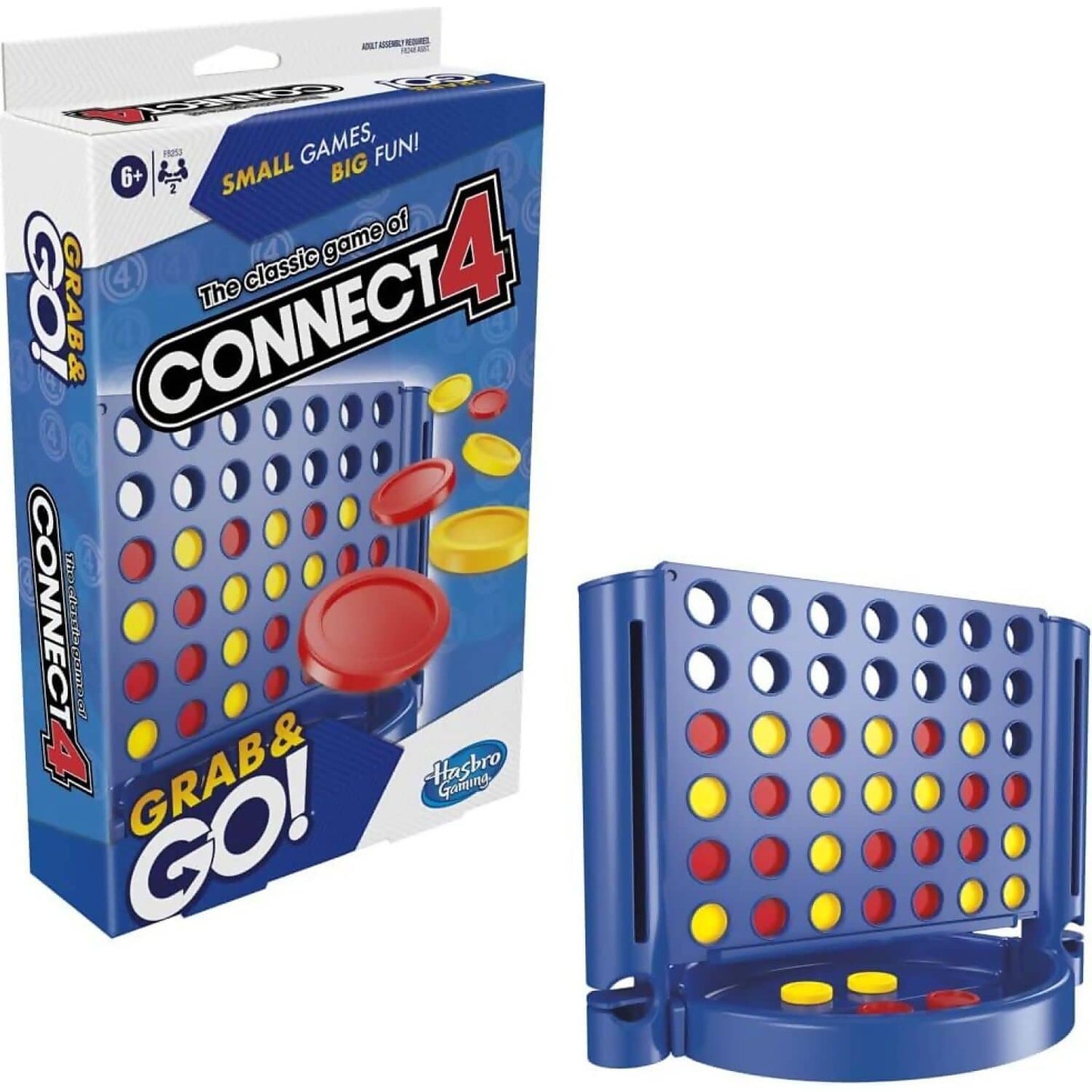 Hasbro Gaming - Connect 4 Grab & Go! Portable Travel Board Game