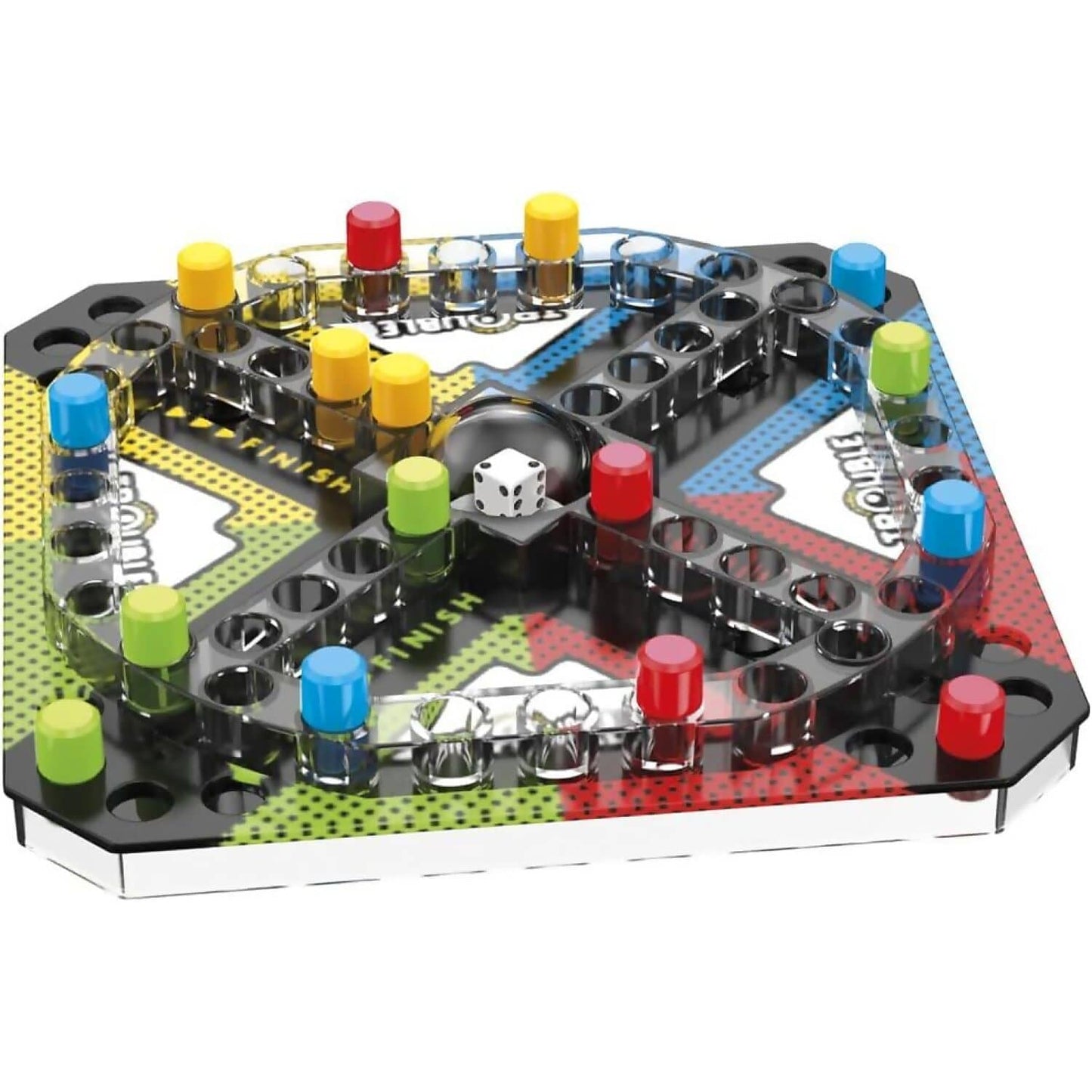 Hasbro Gaming - Trouble Grab & Go! Portable Travel Board Game