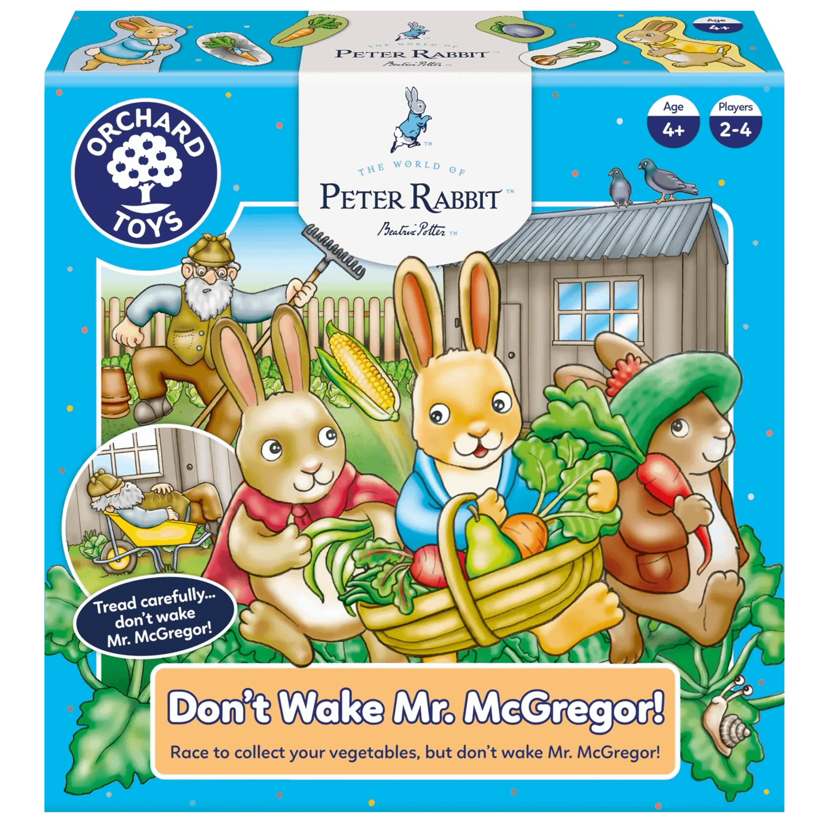 Orchard Toys - Peter Rabbit Don't Wake Mr. McGregor! Game