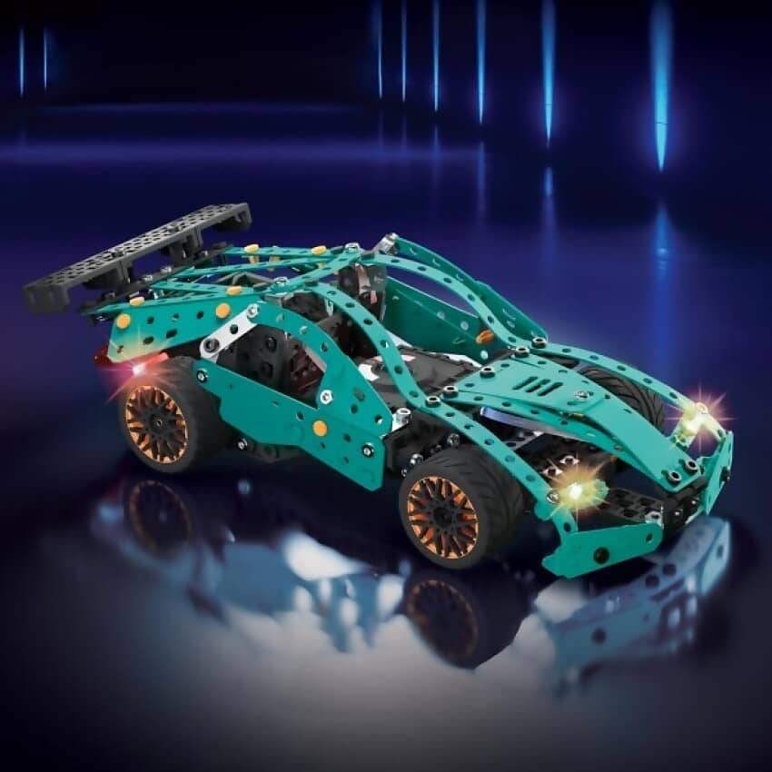 Meccano - 2-in-1 Racecar Vehicle