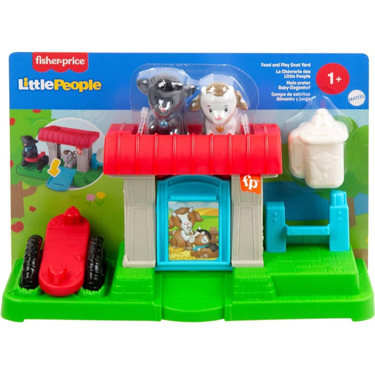 Fisher-Price - Little People Feed & Play Goat Yard Playset - Mattel