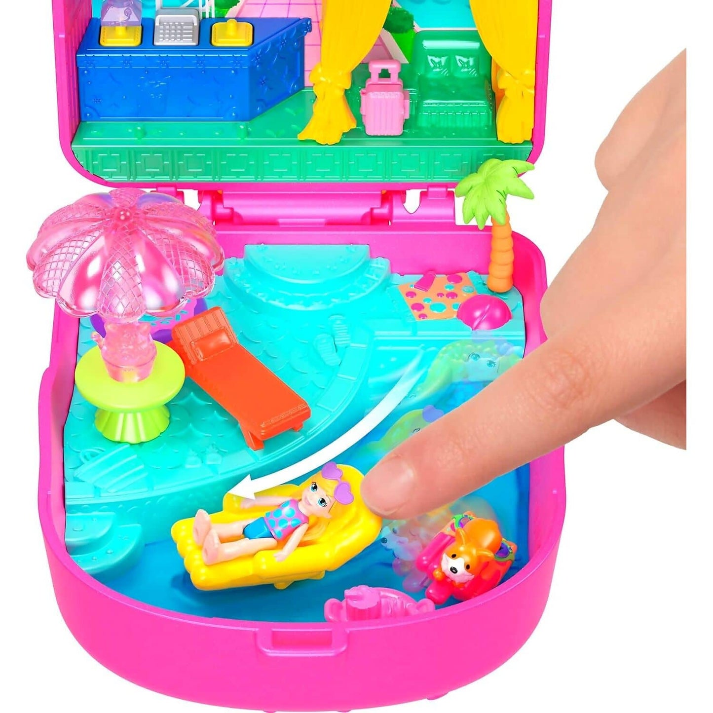Polly Pocket - Kitty Popsicle Resort Compact Playset - Mattel