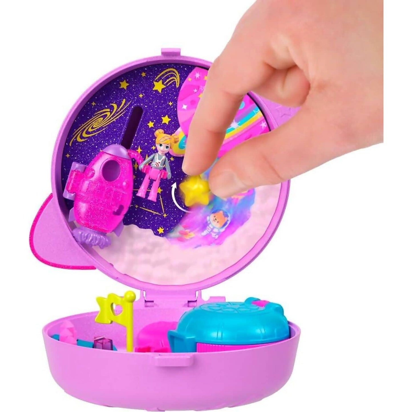 Polly Pocket - Planet Polly Compact Playset - Mattel
