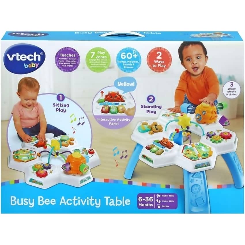VTech Baby - Busy Bee Activity Table - Blue