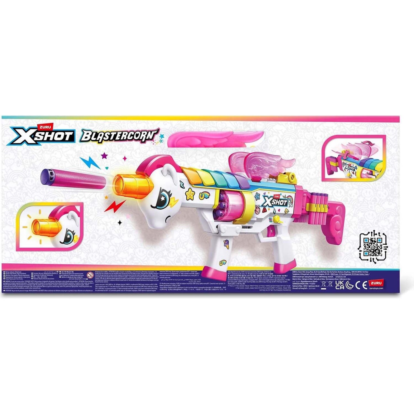 Zuru - X-Shot Blastercorn Big Rizz with 24 Darts