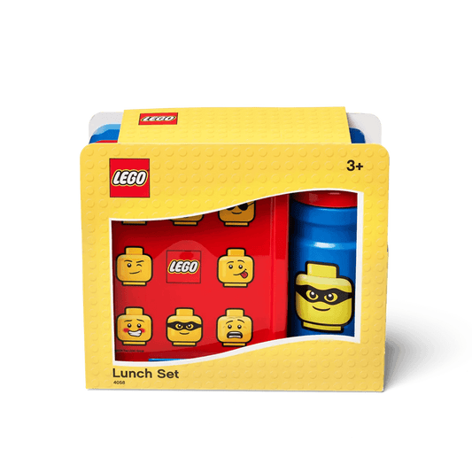LEGO Minifigure Lunch Set Iconic Boy Red/Blue - Room Copenhagen