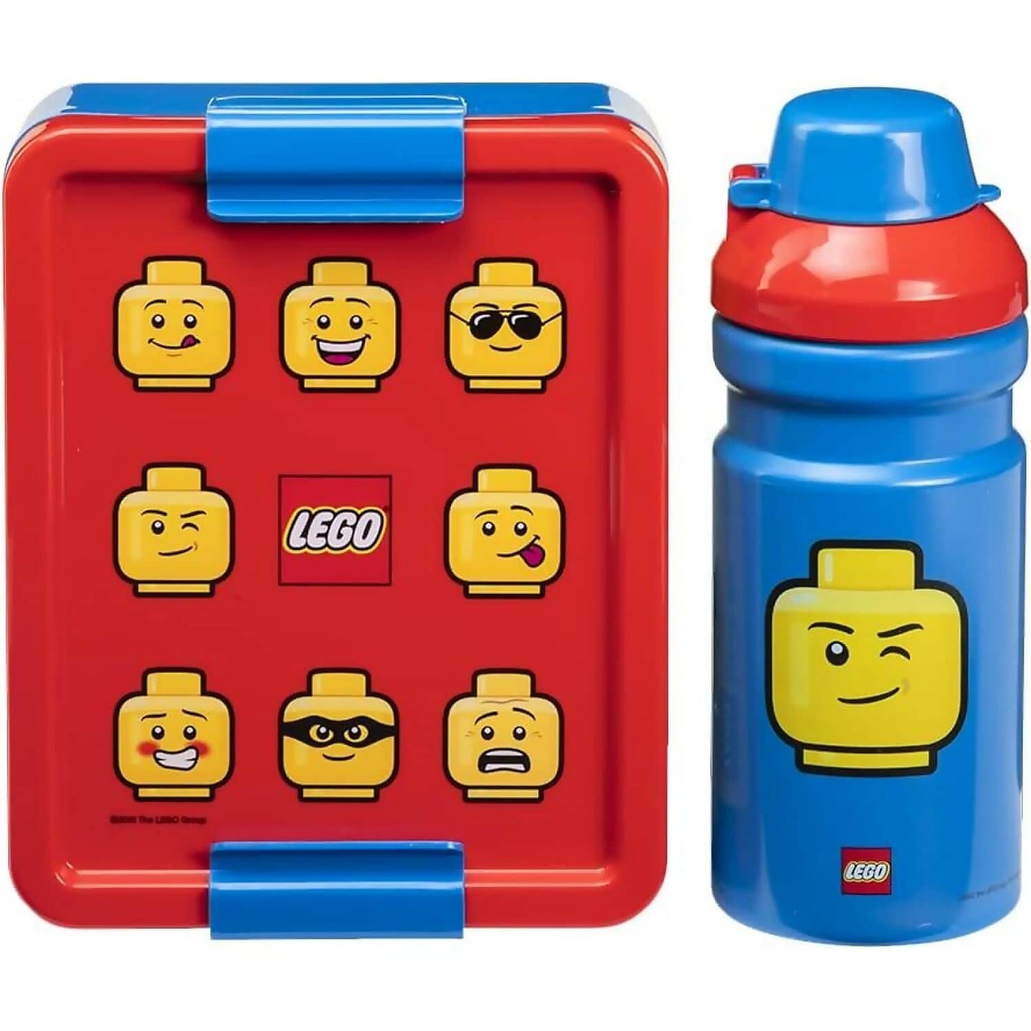 LEGO Minifigure Lunch Set Iconic Boy Red/Blue - Room Copenhagen