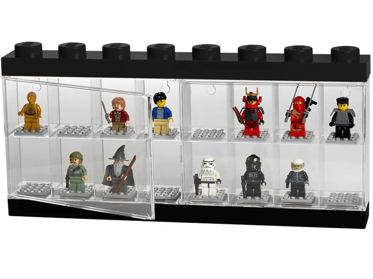 LEGO Minifigure Display Case 16 Black - Room Copenhagen