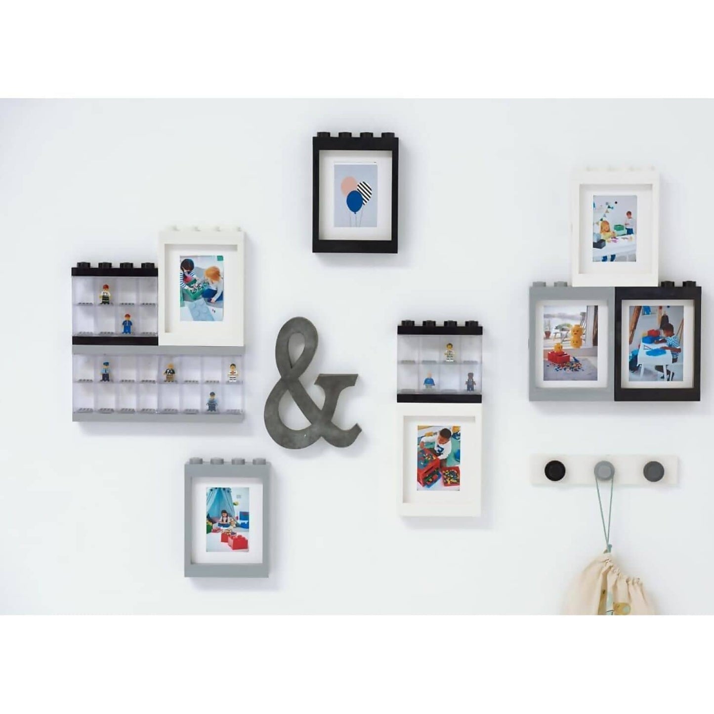 LEGO Minifigure Display Case 16 Black - Room Copenhagen