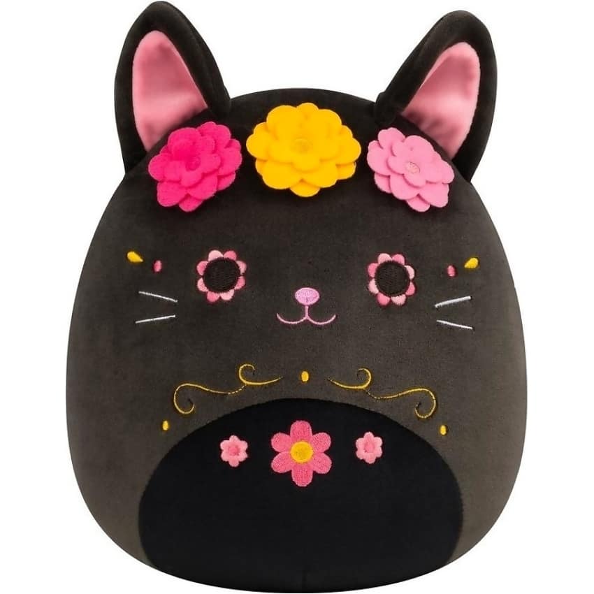 Squishmallows - Bambalina the Cat Halloween Day of the Dead 8-Inch Plush