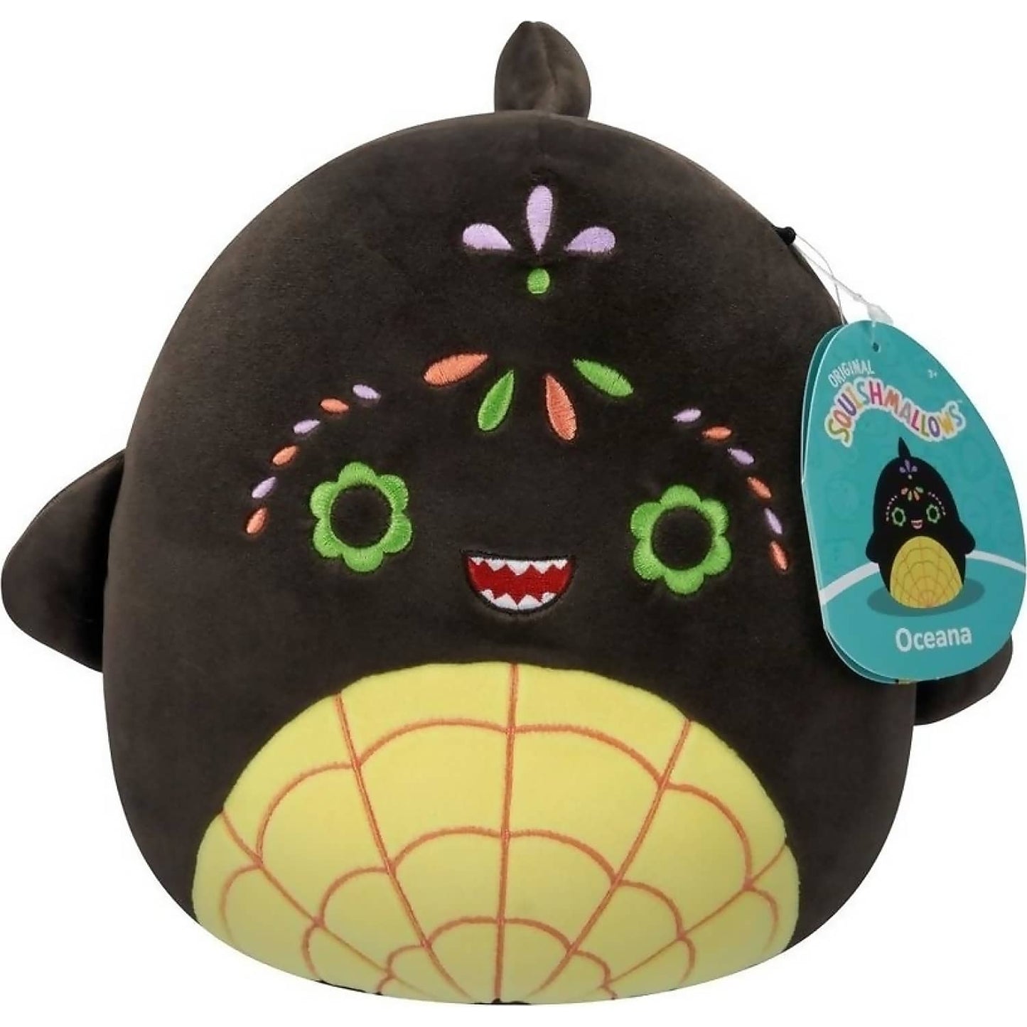 Squishmallows - Oceana the Shark Halloween Day of the Dead 8-Inch Plush