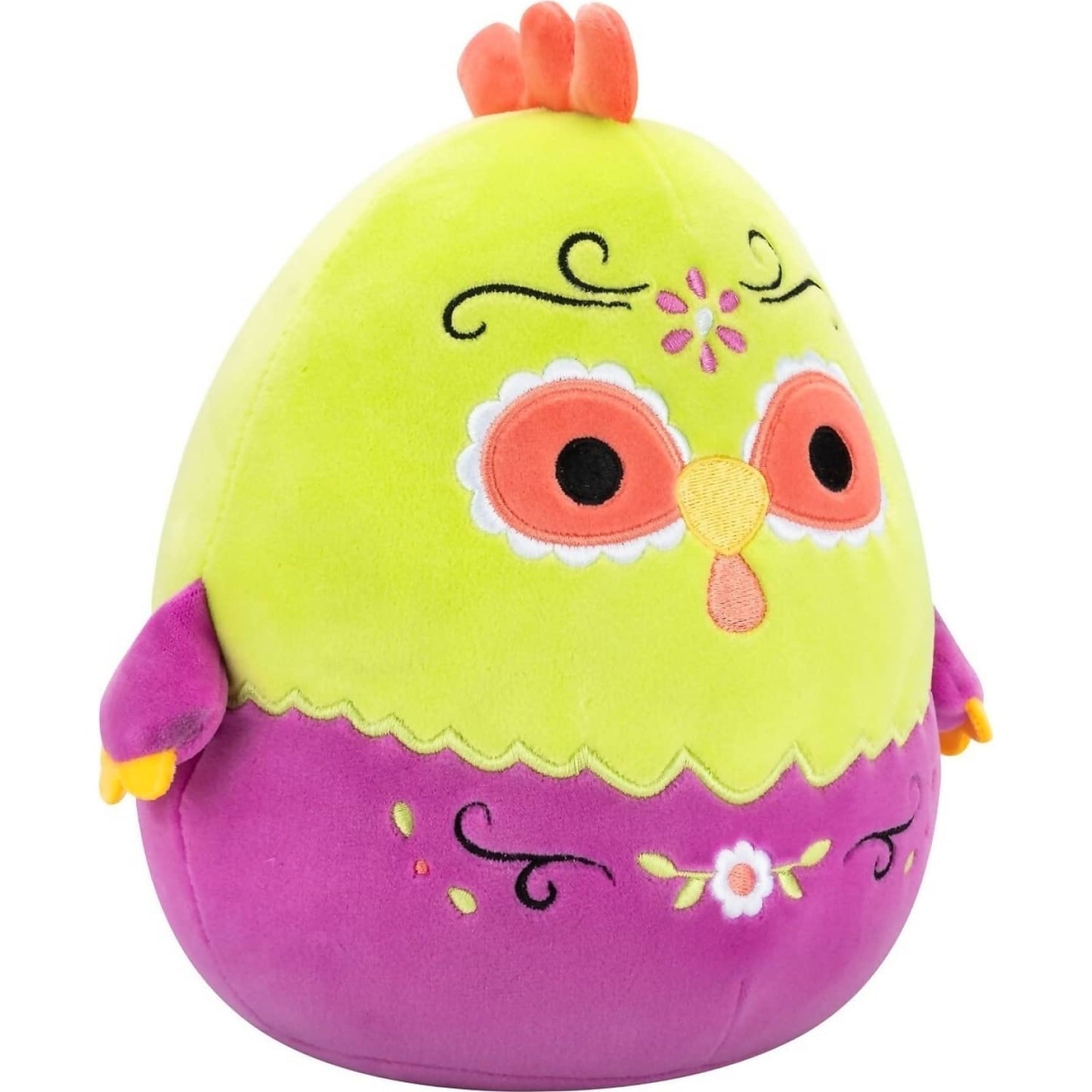 Squishmallows - Amparo the Chicken Halloween Day of the Dead 7.5-Inch Plush