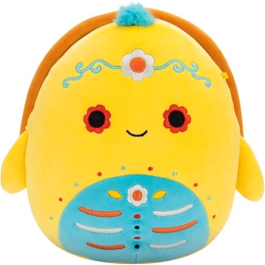 Squishmallows - Thiago the Turtle Halloween Day of the Dead 7.5-Inch Plush