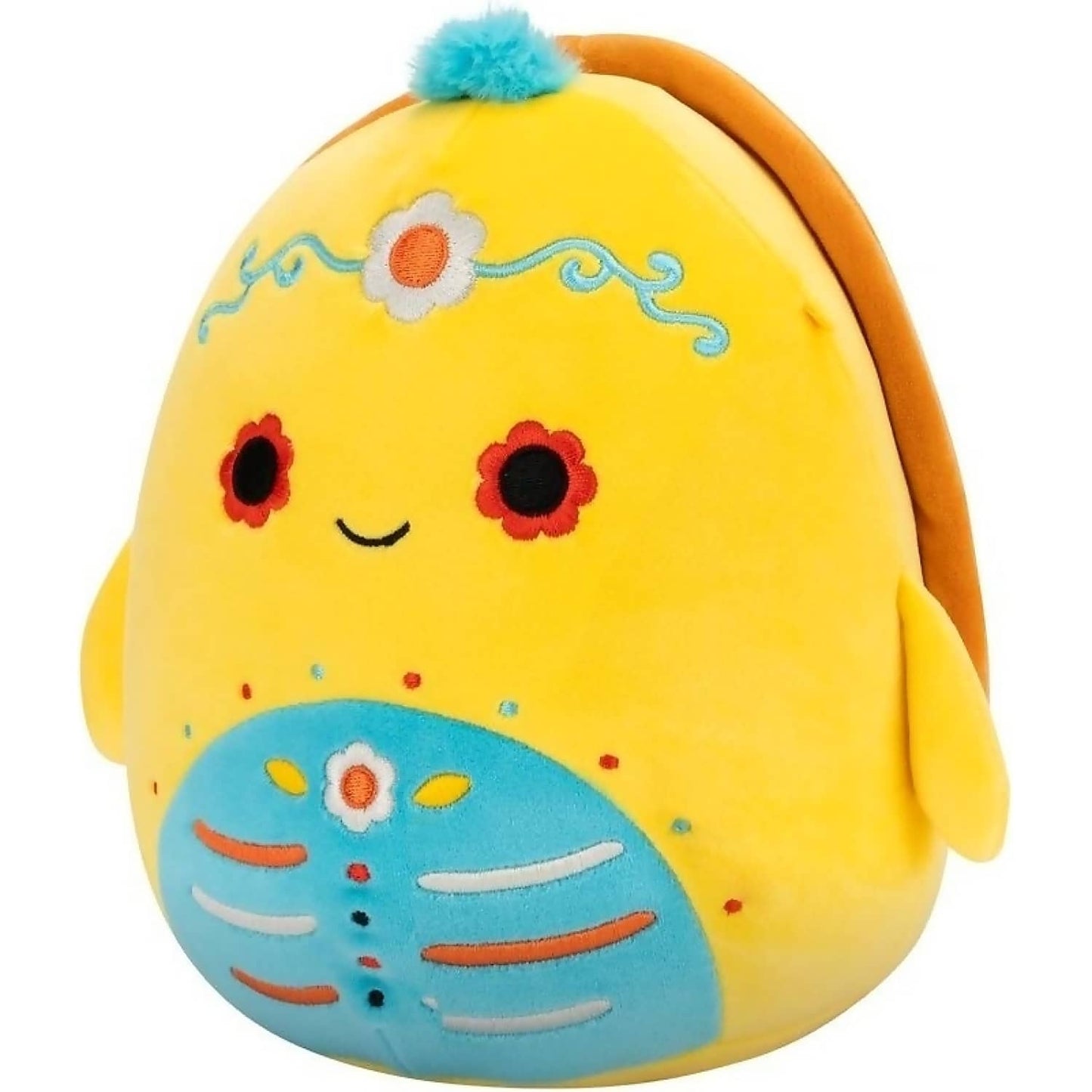 Squishmallows - Thiago the Turtle Halloween Day of the Dead 7.5-Inch Plush