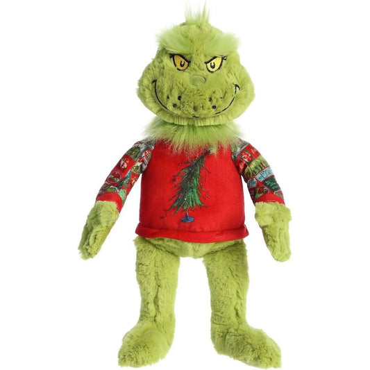 Cotton Candy - Xmas Dr. Seuss The Grinch Ugly Sweater 15-inch - Plush