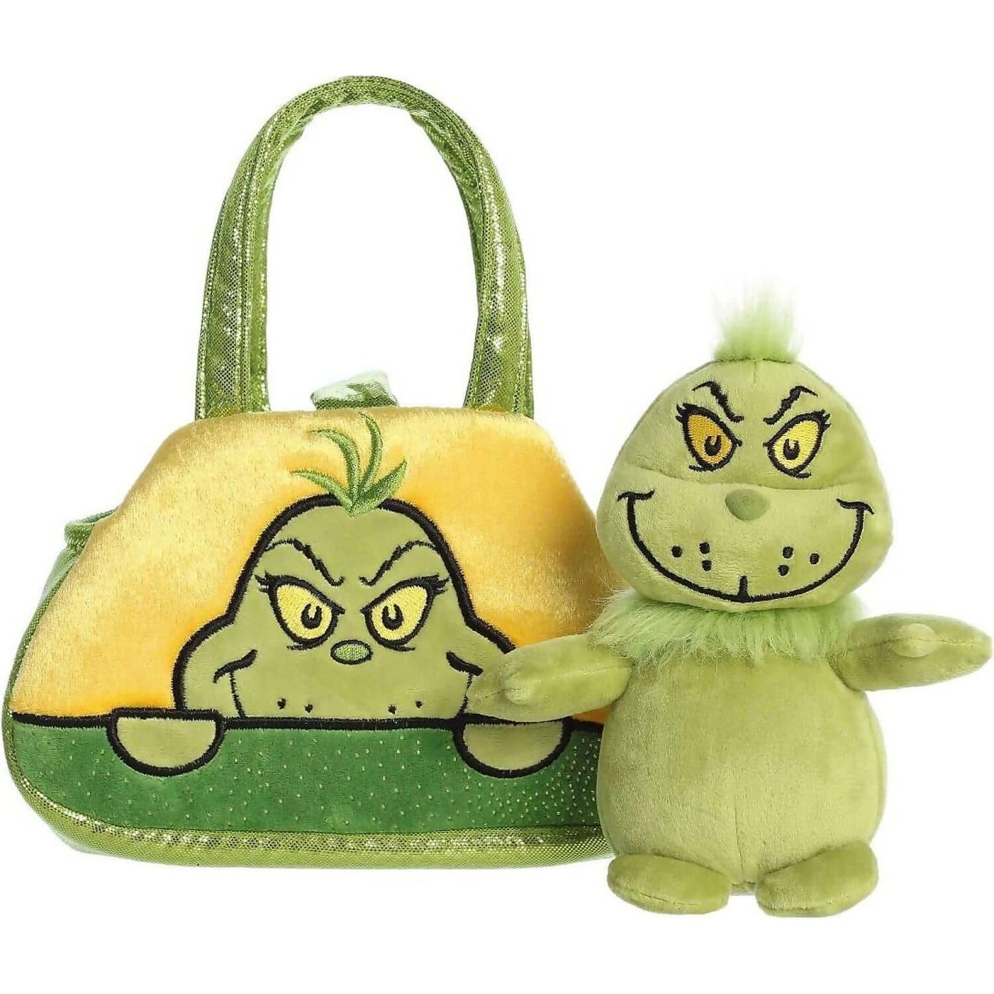 Cotton Candy - Xmas Fancy Pals Dr. Seuss The Grinch Peek-A-Boo - Plush