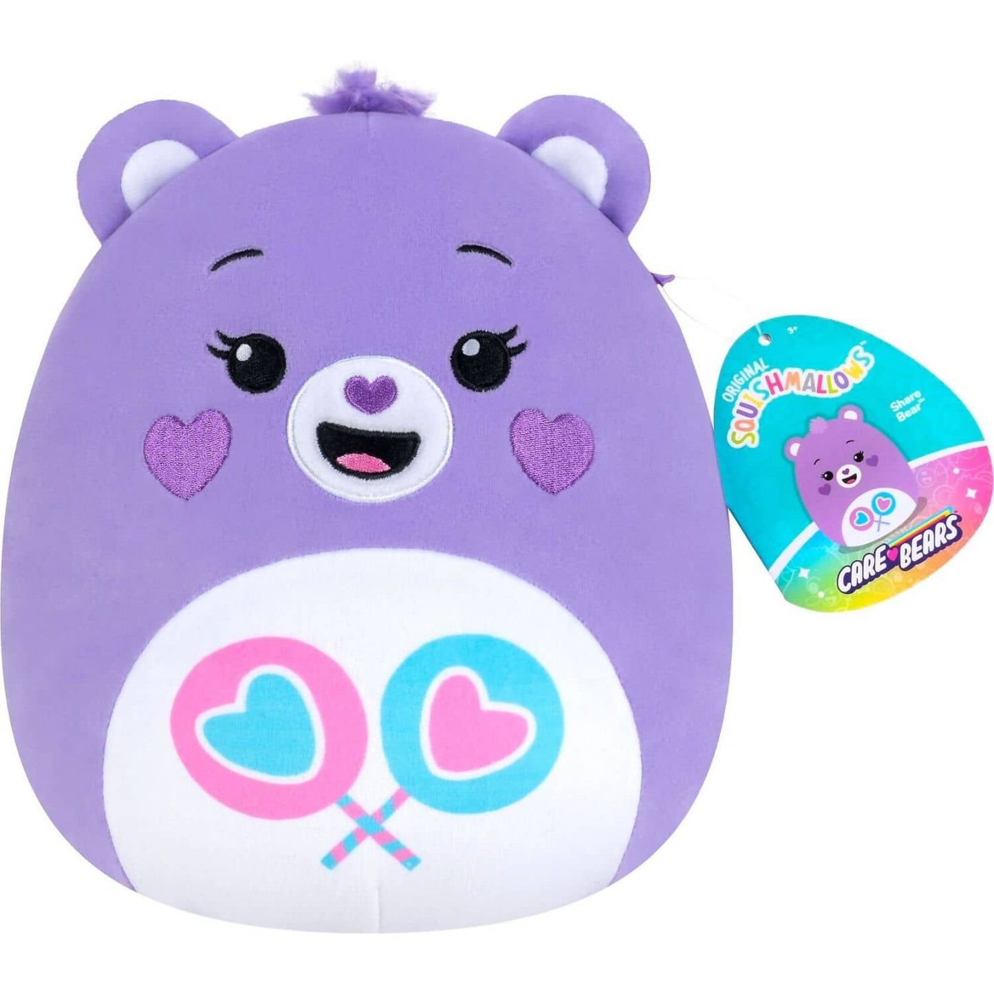 Squishmallows - Care Bears Share Bear 10-Inch Plush