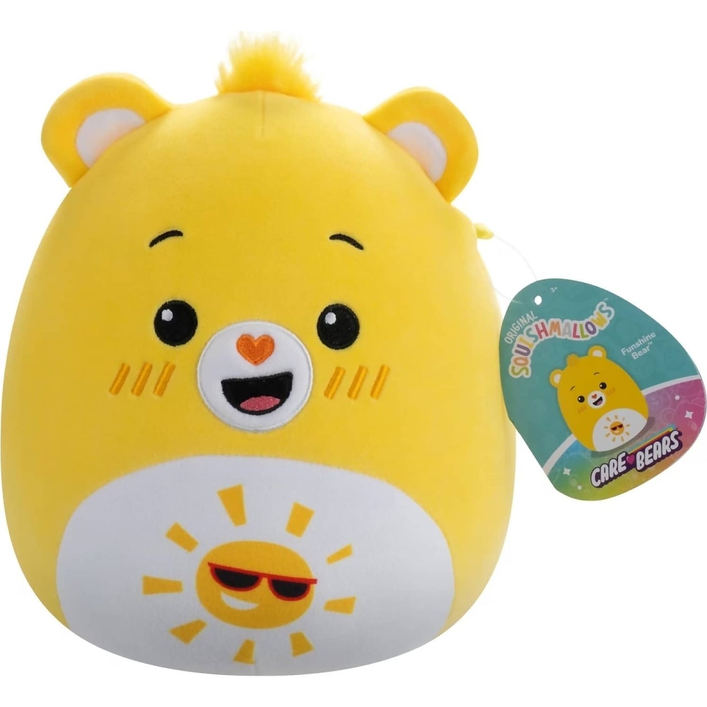 Squishmallows - Care Bears Funshine Bear 10-Inch Plush