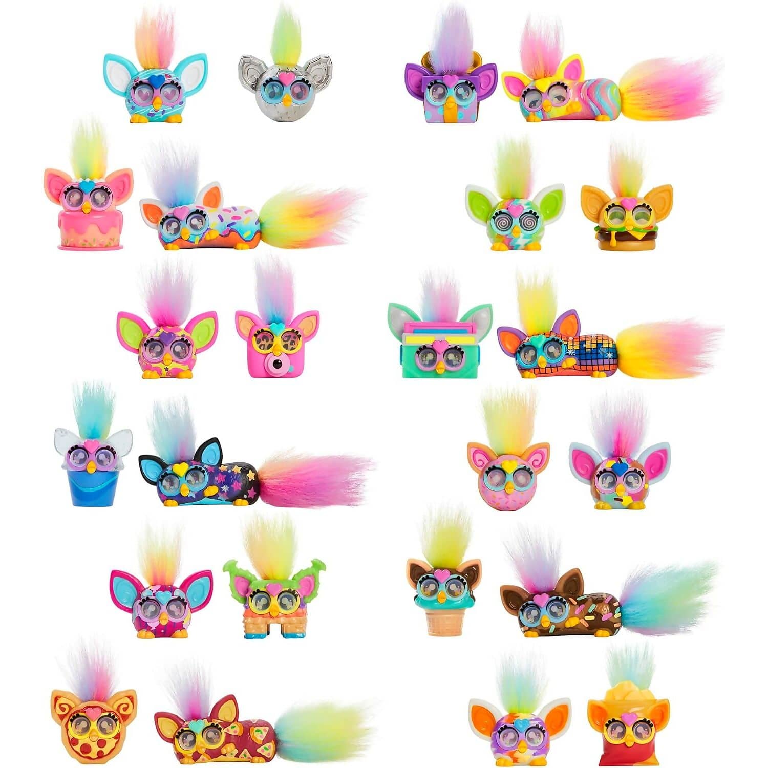 Furby - Minis 2 Pack Surprise Figures Blind Bag - Hasbro