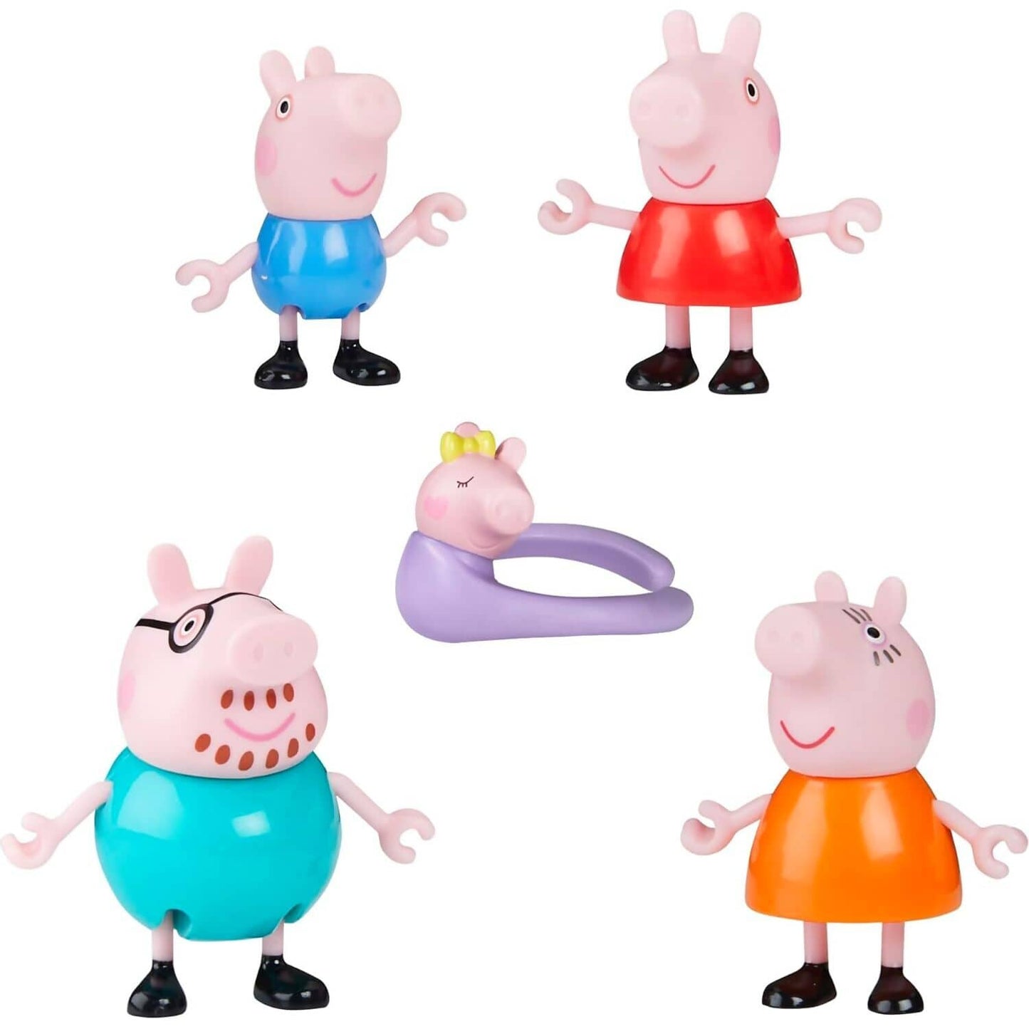Peppa Pig - Peppa's Family of Five Figures - Hasbro