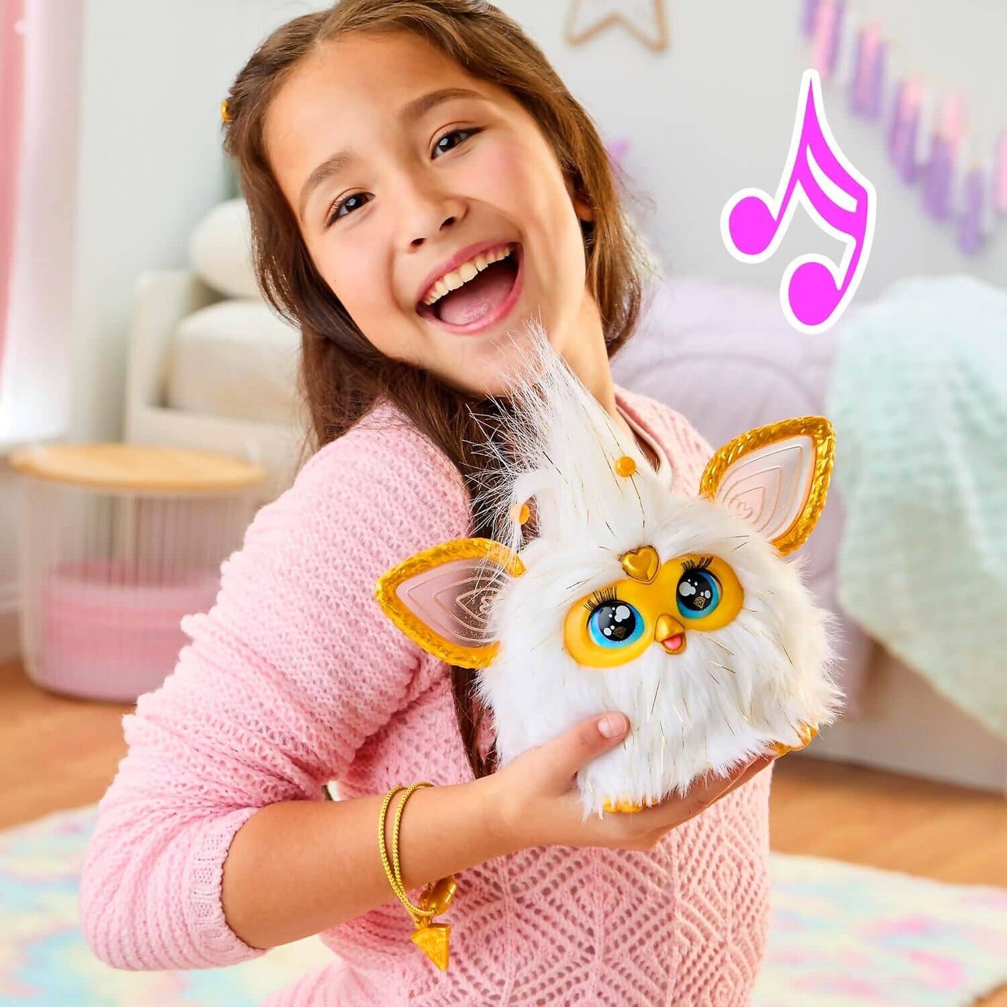 Furby - Gold Glam Interactive Toy Plush - Hasbro