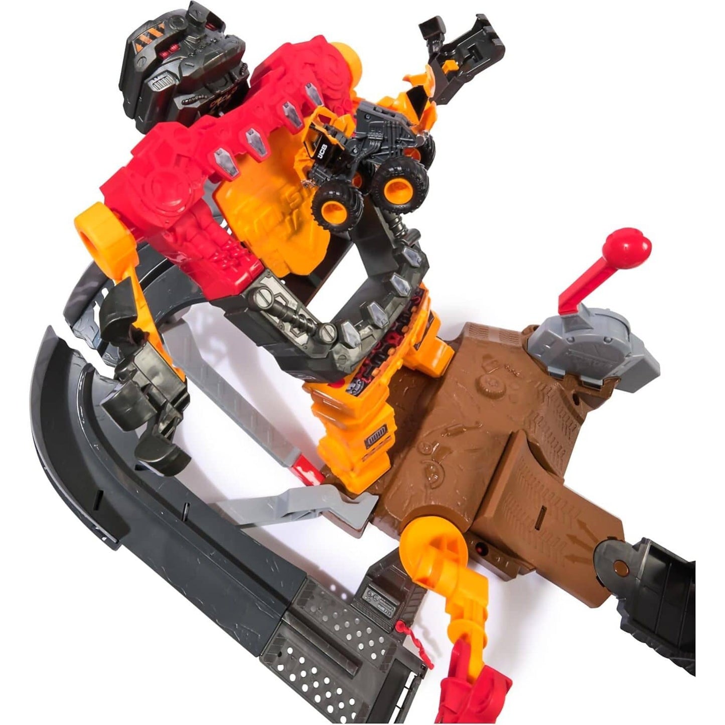 Monster Jam - Smash & Bash SmashBot Playset with Launcher - Spin Master