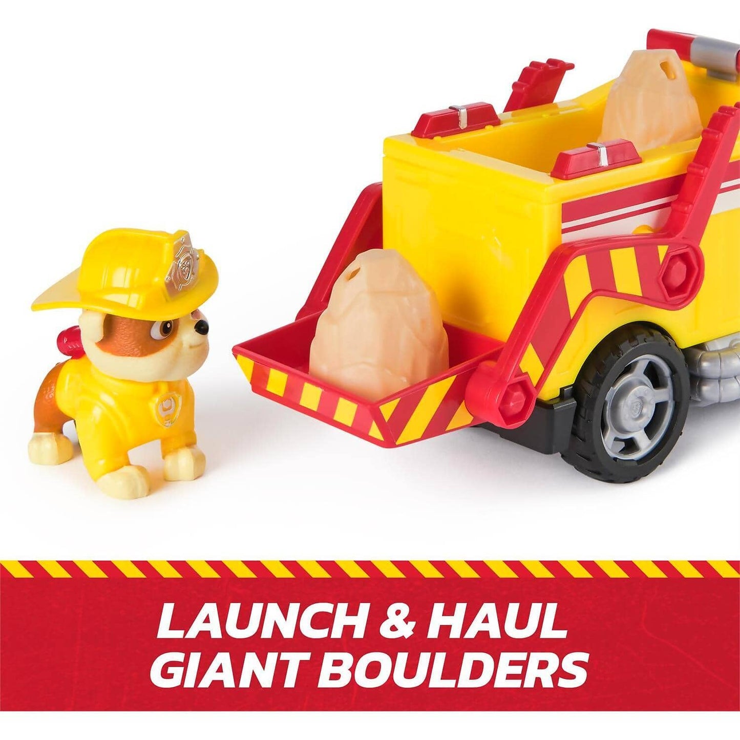 Paw Patrol - Fire Rescue: Rescue Fire Dump Truck with Rubble Figure - Spin Master